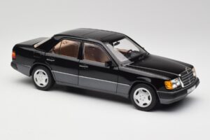 Mercedes 230E W124 AMG Wheels Black Limited Edition Norev 1:18 183950 Diecast - image 6 of 12