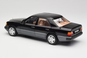 Mercedes 230E W124 AMG Wheels Black Limited Edition Norev 1:18 183950 Diecast - image 7 of 12