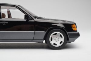 Mercedes 230E W124 AMG Wheels Black Limited Edition Norev 1:18 183950 Diecast - image 8 of 12