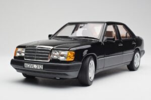 Mercedes 230E W124 AMG Wheels Black Limited Edition Norev 1:18 183950 Diecast - image 9 of 12