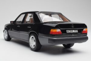Mercedes 230E W124 AMG Wheels Black Limited Edition Norev 1:18 183950 Diecast - image 10 of 12