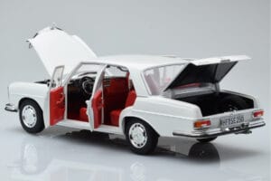 Mercedes 250 SE W108 White Limited Edition Norev 1:18 183763 Diecast - image 5 of 8