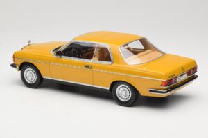 Mercedes 280 CE C123 Sahara Yellow Norev 1:18 183985 Diecast - image 5 of 6