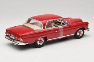 Mercedes 280 SE Coupe Red Norev 1:18 183527 Diecast - image 2 of 6