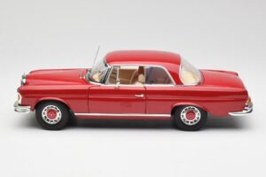 Mercedes 280 SE W108 Red Norev 1:18 193527 Diecast - image 4 of 8