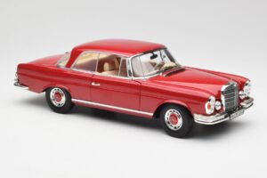 Mercedes 280 SE W108 Red Norev 1:18 193527 Diecast - image 6 of 8