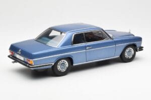 Mercedes 280C/8 W114 Coupe Blue Metallic AUTOart 1:18 76187 Diecast - image 3 of 8