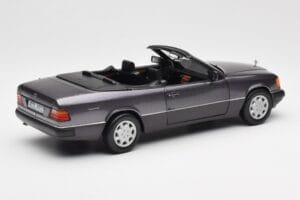 Mercedes 300 CE-24 W124 Cabriolet Purple Metallic Norev 1:18 183567 Diecast - image 4 of 10