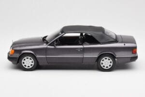 Mercedes 300 CE-24 W124 Cabriolet Purple Metallic Norev 1:18 183567 Diecast - image 5 of 10