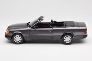 Mercedes 300 CE-24 W124 Cabriolet Purple Metallic Norev 1:18 183567 Diecast - image 6 of 10