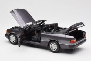 Mercedes 300 CE-24 W124 Cabriolet Purple Metallic Norev 1:18 183567 Diecast - image 7 of 10