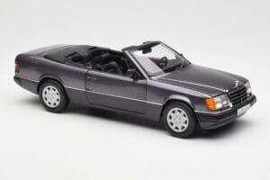 Mercedes 300 CE-24 W124 Cabriolet Purple Metallic Norev 1:18 183567 Diecast - image 8 of 10