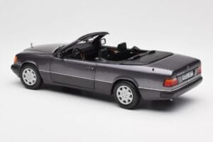 Mercedes 300 CE-24 W124 Cabriolet Purple Metallic Norev 1:18 183567 Diecast - image 9 of 10