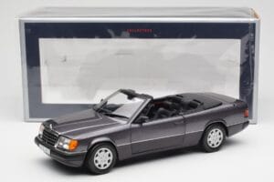 Mercedes 300 CE-24 W124 Cabriolet Purple Metallic Norev 1:18 183567 Diecast - image 10 of 10