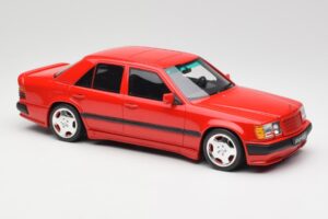 Mercedes 300E W124 6.0 AMG Signal Red Otto 1:18 OT1104 Resin - image 4 of 6