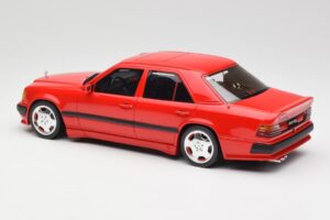 Mercedes 300E W124 6.0 AMG Signal Red Otto 1:18 OT1104 Resin - image 5 of 6