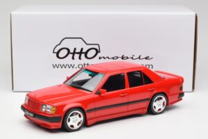 Mercedes 300E W124 6.0 AMG Signal Red Otto 1:18 OT1104 Resin - image 6 of 6