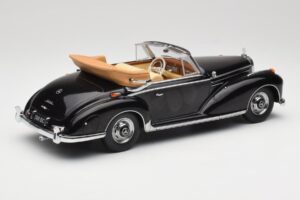 Mercedes 300 SC W188 Cabriolet Black KK-Scale 1:18 KKDC180941 Diecast - image 2 of 6