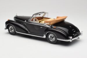 Mercedes 300 SC W188 Cabriolet Black KK-Scale 1:18 KKDC180941 Diecast - image 5 of 6