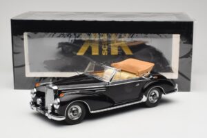 Mercedes 300 SC W188 Cabriolet Black KK-Scale 1:18 KKDC180941 Diecast - image 6 of 6