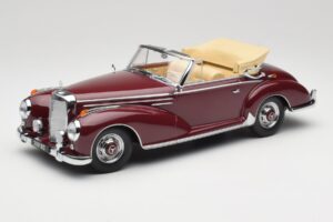 Mercedes 300 SC W188 Cabriolet Dark Red KK-Scale 1:18 KKDC180942 Diecast