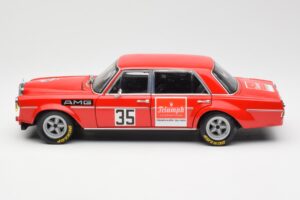 Mercedes 300 SEL 6.8 #35 H. Kelleners Hockenheim 1973 Minichamps 1:18 100713435 Diecast - image 4 of 8