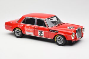 Mercedes 300 SEL 6.8 #35 H. Kelleners Hockenheim 1973 Minichamps 1:18 100713435 Diecast - image 6 of 8