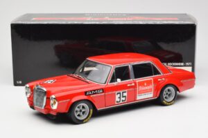 Mercedes 300 SEL 6.8 #35 H. Kelleners Hockenheim 1973 Minichamps 1:18 100713435 Diecast - image 8 of 8