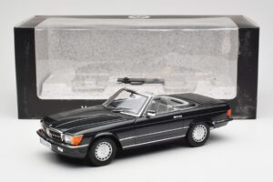 Mercedes 300 SL R107 Black Pearl Dealer Edition Norev 1:18 B66040678 Diecast - image 10 of 10