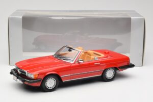 Mercedes 300 SL R107 Red Norev 1:18 B66040623 Diecast - image 8 of 8