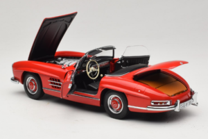 Mercedes 300 SL Roadster Red Minichamps 1:18 180039031 Diecast - image 5 of 8
