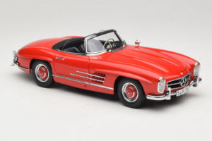 Mercedes 300 SL Roadster Red Minichamps 1:18 180039031 Diecast - image 6 of 8