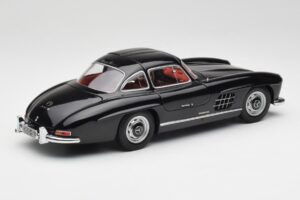Mercedes 300 SL W198 Black Minichamps 1:18 180039004 Diecast - image 3 of 8