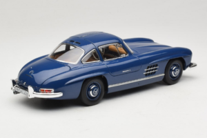 Mercedes 300 SL W198 Blue Norev 1:18 183852 Diecast - image 3 of 8