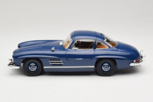 Mercedes 300 SL W198 Blue Norev 1:18 183852 Diecast - image 4 of 8