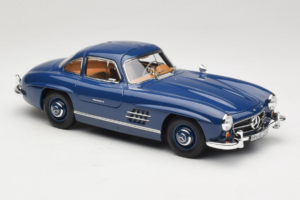 Mercedes 300 SL W198 Blue Norev 1:18 183852 Diecast - image 6 of 8
