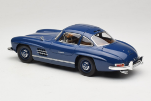 Mercedes 300 SL W198 Blue Norev 1:18 183852 Diecast - image 7 of 8