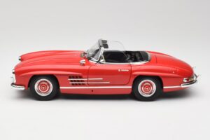 Mercedes 300 SL W198 Roadster Red With Hardtop Minichamps 1:18 180039041 Diecast - image 4 of 8