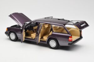 Mercedes 300D S124 T-Model Bornit Dealer Edition Norev 1:18 B66040701 Diecast - image 5 of 8