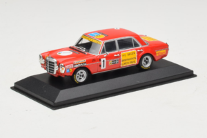 Mercedes 300 SEL 6.8 AMG #35 H. Heyer / C. Schickentanz 24 Hours of Spa 1971 Minichamps 1:43 MB007 Diecast - image 2 of 4