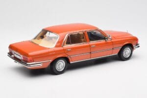 Mercedes 450 SEL 6.9 W116 Orange Metallic Norev 1:18 183459 Diecast - image 3 of 8