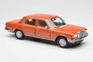 Mercedes 450 SEL 6.9 W116 Orange Metallic Norev 1:18 183459 Diecast - image 6 of 8