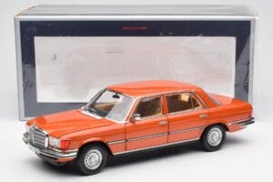 Mercedes 450 SEL 6.9 W116 Orange Metallic Norev 1:18 183459 Diecast - image 8 of 8