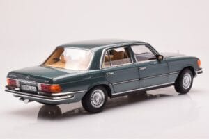 Mercedes 450 SEL 6.9 W116 Petrol Metallic Norev 1:18 183974 Diecast - image 3 of 8