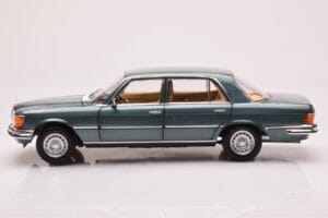 Mercedes 450 SEL 6.9 W116 Petrol Metallic Norev 1:18 183974 Diecast - image 4 of 8