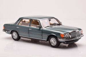 Mercedes 450 SEL 6.9 W116 Petrol Metallic Norev 1:18 183974 Diecast - image 6 of 8