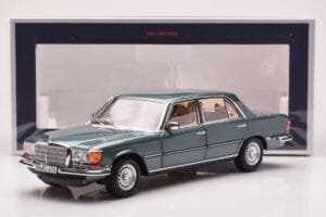 Mercedes 450 SEL 6.9 W116 Petrol Metallic Norev 1:18 183974 Diecast - image 8 of 8