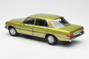 Mercedes 450 SEL W116 Citrus Green Dealer Edition Norev 1:18 B66040683 Diecast - image 7 of 8