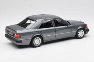 Mercedes 500 E W124 Pearl Grey Norev 1:18 183946 Diecast - image 3 of 8