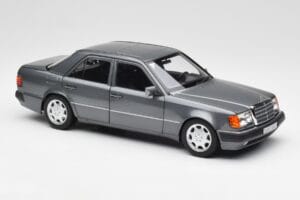 Mercedes 500 E W124 Pearl Grey Norev 1:18 183946 Diecast - image 6 of 8